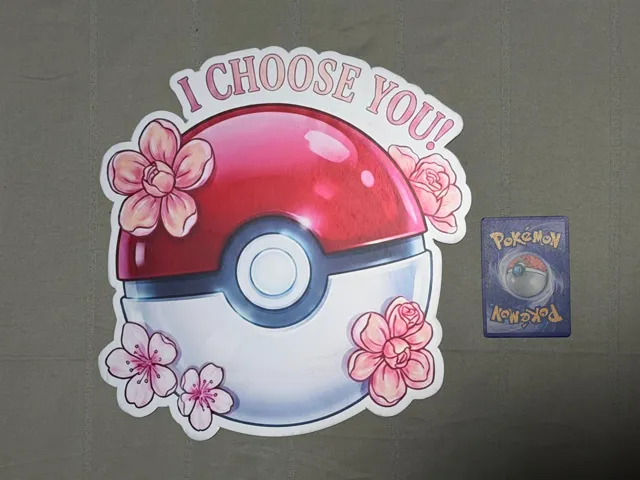 I Choose You! sign