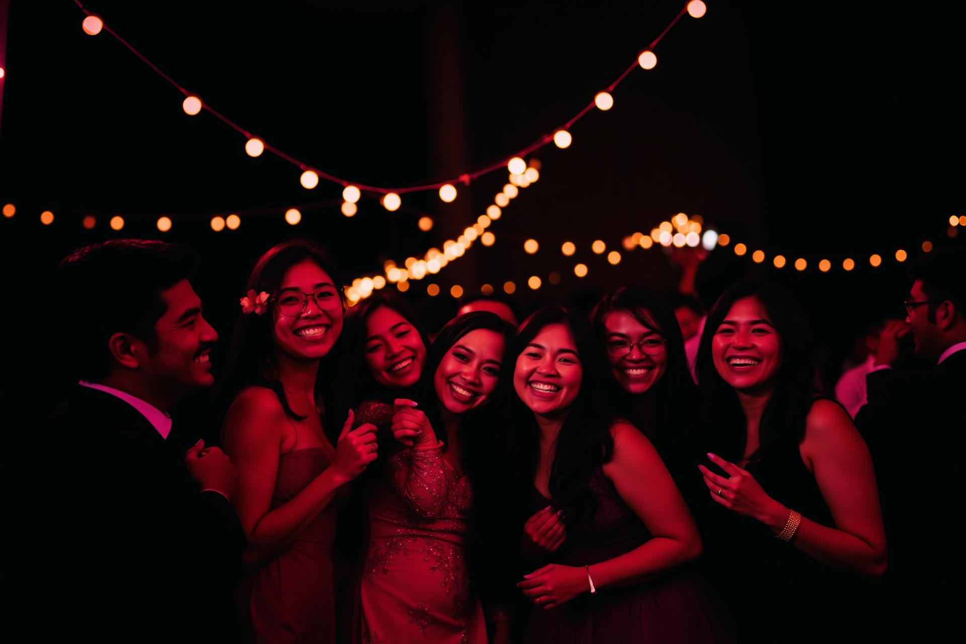 Guests enjoying an event experience rental in Singapore
